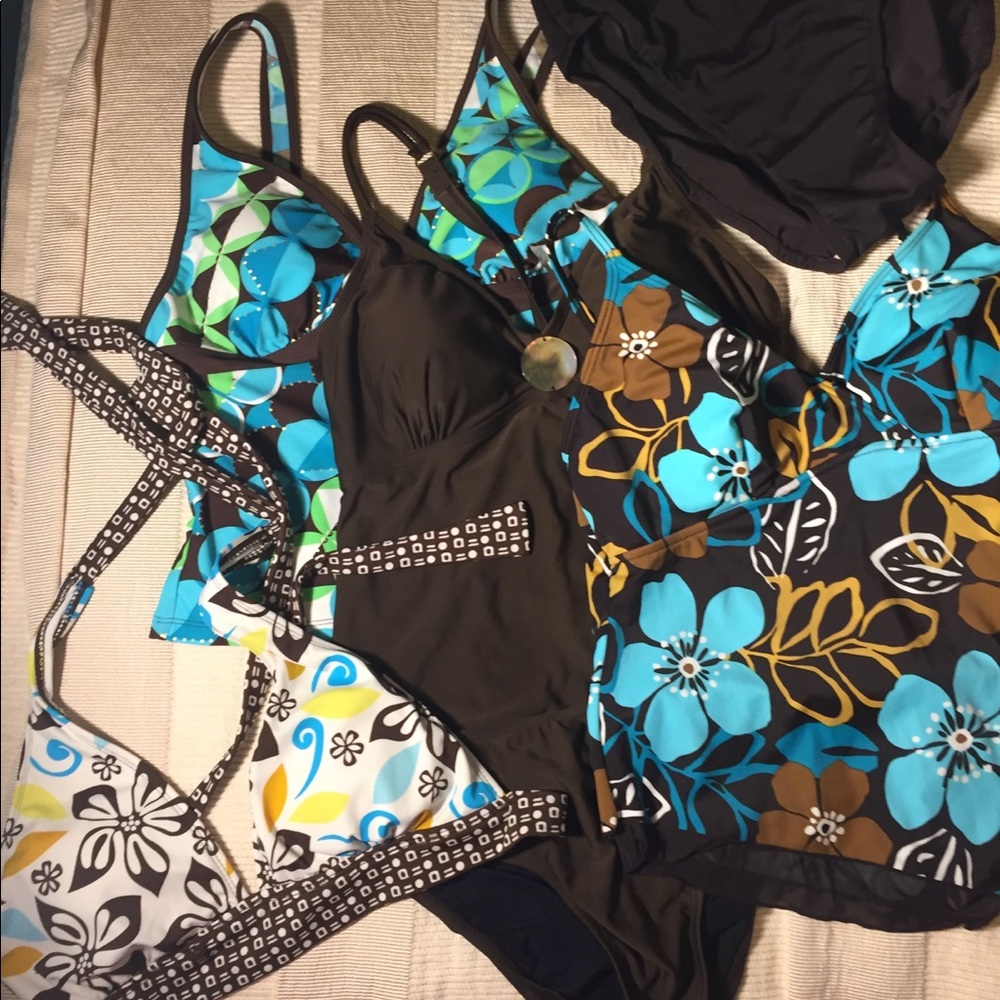 Tankini/bikini coordinate bundle